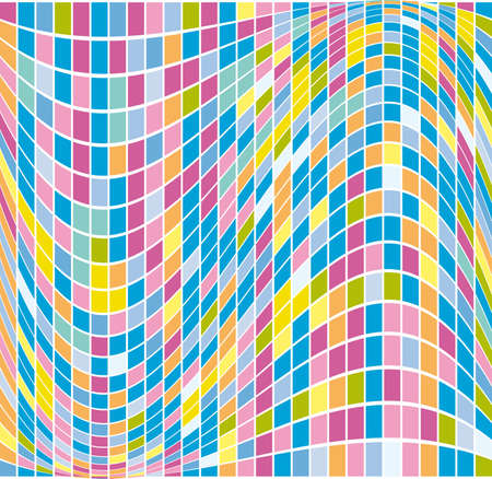 illustration mosaic abstract backgroundのイラスト素材