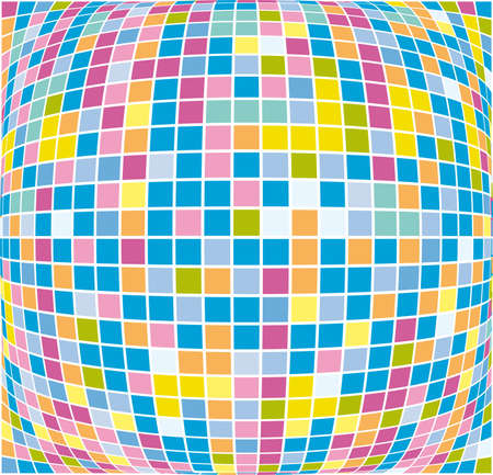 illustration mosaic abstract backgroundのイラスト素材