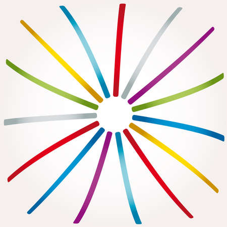 Multicolored dot background point illustration のイラスト素材