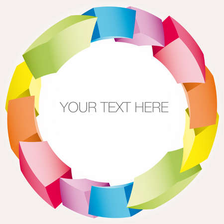 3d composition of cubes  illustrationのイラスト素材