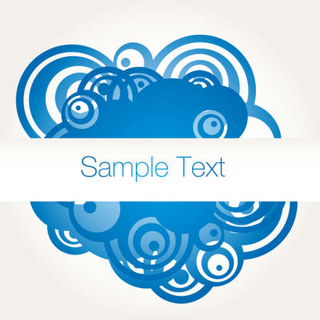 Illustration: Abstract Background Bannerのイラスト素材