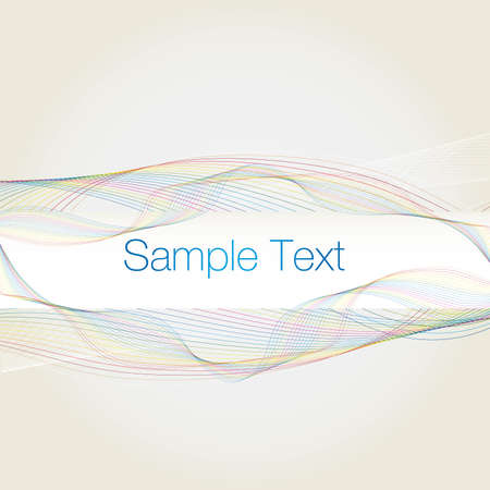 Illustration: Abstract Background Bannerのイラスト素材