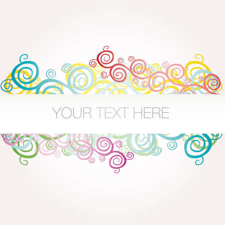 Banner background arabesque vector のイラスト素材