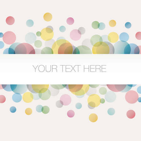 Background abstract colorful banner. SAMPLE TEXTのイラスト素材