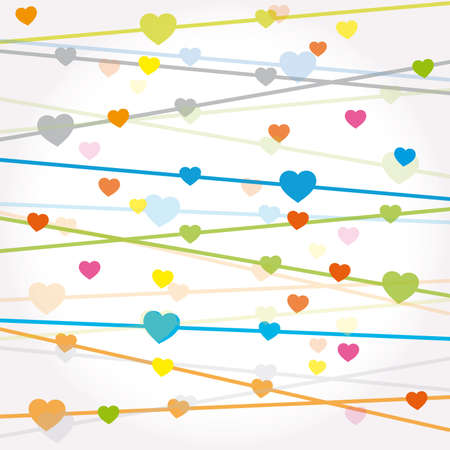 heart   Illustration icons symbols Valentine dayのイラスト素材