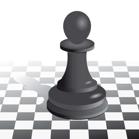 Chess Pawn Vector.のイラスト素材