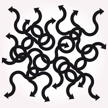 Arrows background abstractのイラスト素材