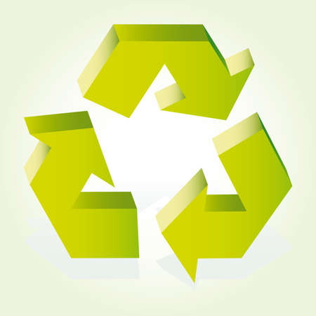 Recycle Arrows. Recycle symbolのイラスト素材
