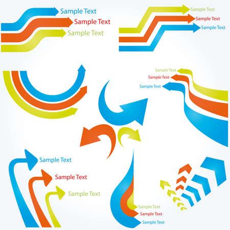 Arrows background  abstractのイラスト素材