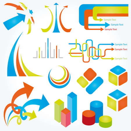 Arrows background  abstractのイラスト素材