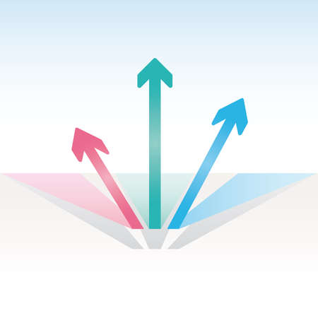 Colored arrows 