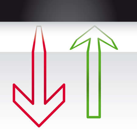 Arrows background vector abstractの写真素材