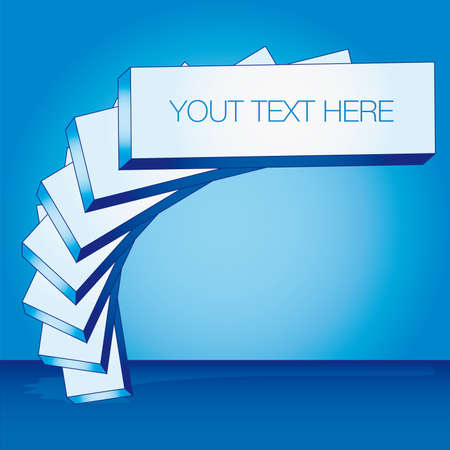 Abstract background vector cubeのイラスト素材