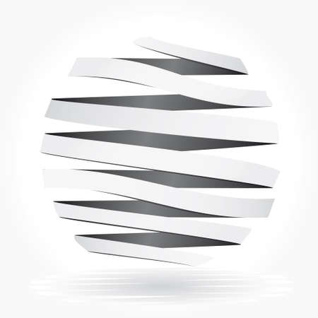 Ribbons for your textのイラスト素材