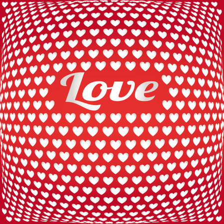 Hearts Background Vector
