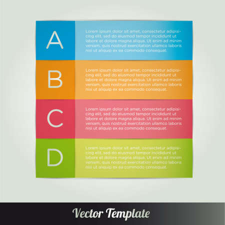 Banner Design template vector eps10のイラスト素材