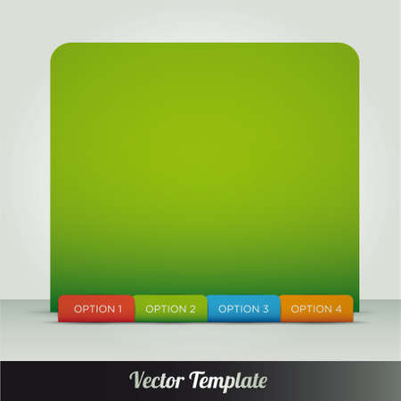 Template, vector eps10 illustrationのイラスト素材