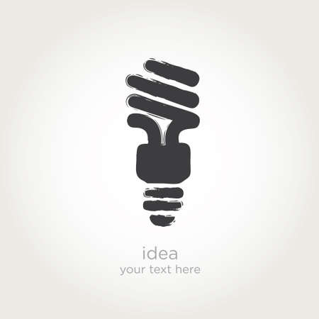 Bulb light idea vector illustrationのイラスト素材