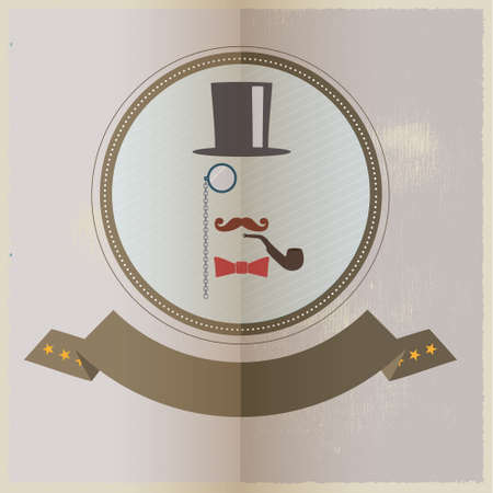 Gentleman vectorのイラスト素材