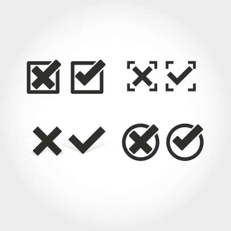 Check mark iconのイラスト素材