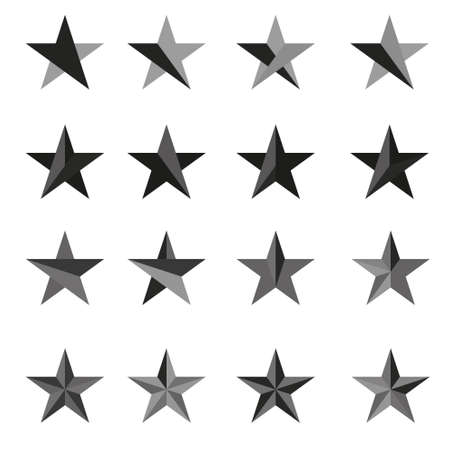 Star vector  designのイラスト素材