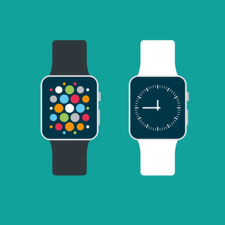 Smart watchのイラスト素材