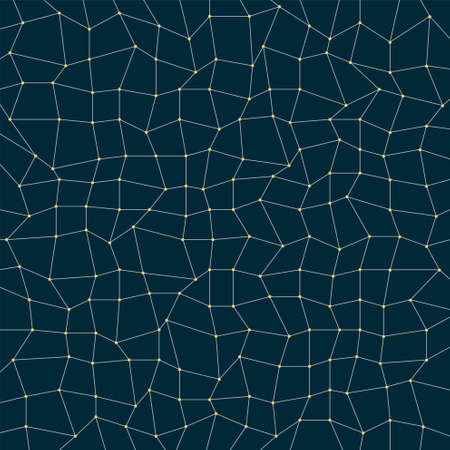 Abstract background, geometry, lines and points