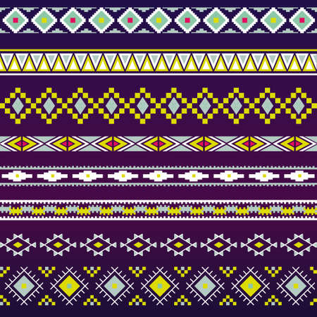 Seamless pattern.  illustration for tribal design. Ethnic motif.のイラスト素材