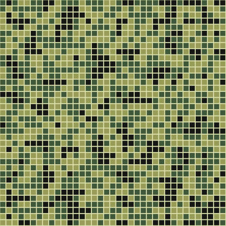 Mosaic camouflage styleのイラスト素材