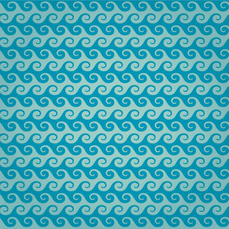 Blue waves background vector illustrationのイラスト素材