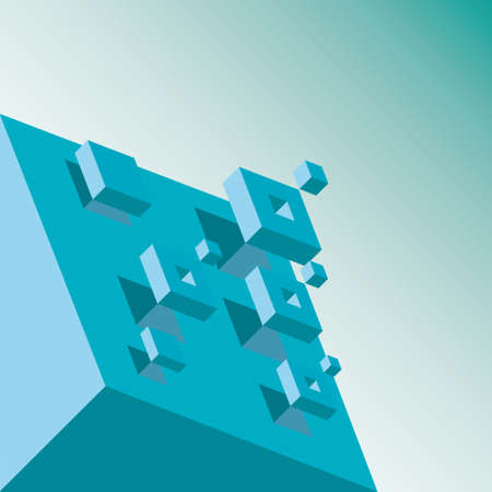 Background with optical effectのイラスト素材