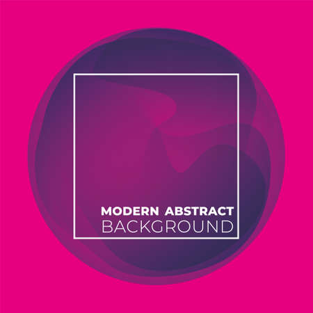 Modern abstract background with shapes. Layered tunnel wave background. Vector design for business presentations, flyers, postersのイラスト素材