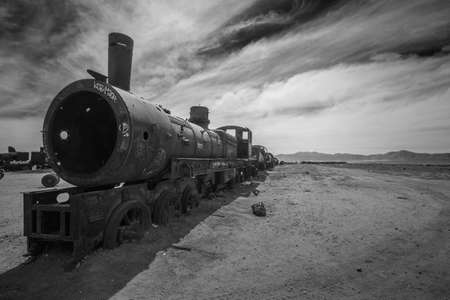 Trains Graveyardのeditorial素材