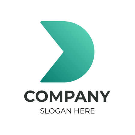 Letter D logoのイラスト素材