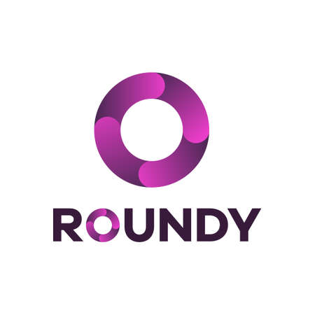 Round Cycle logoのイラスト素材