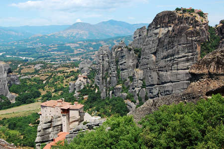 Monasteries in the rocks, Greece