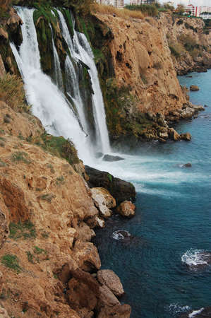 Waterfalls in Antalyaの写真素材