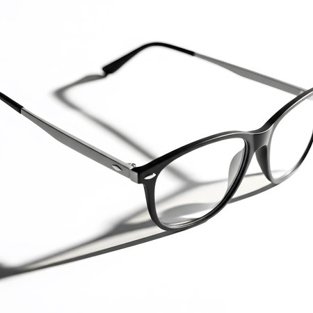Glasses isolated on a white background. 3d render illustration.