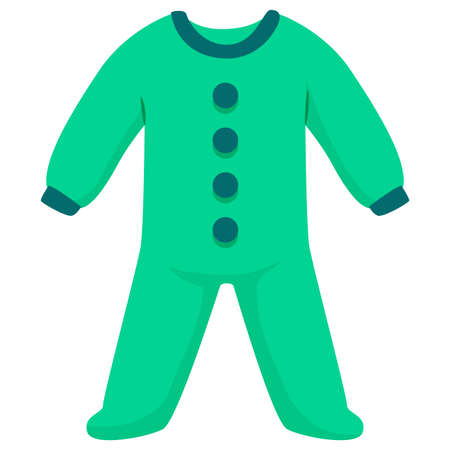 Illustration of Baby Bodysuit Clothesのイラスト素材