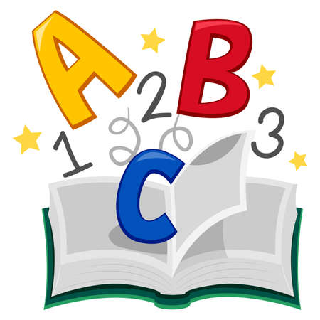 Book of ABCのイラスト素材