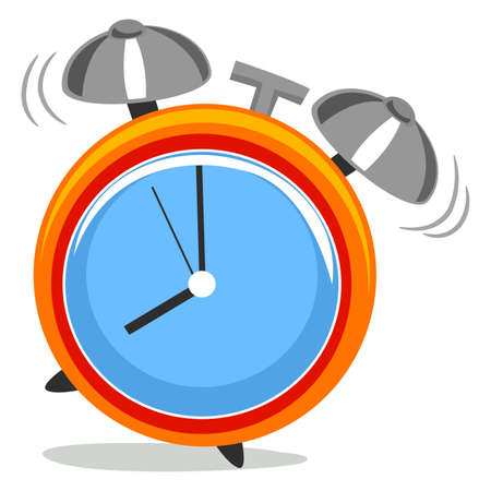 Vector Illustration of Alarm Clockのイラスト素材