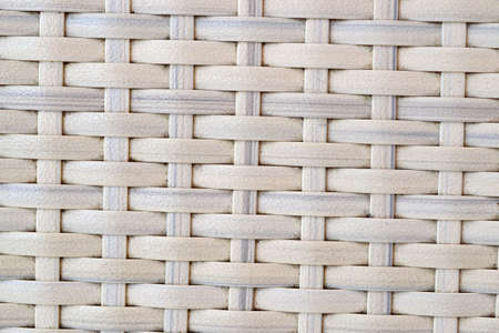 Sheet of knitting-Wicker bamboo knitted background textureの写真素材