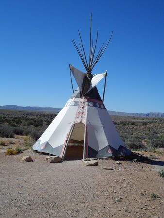 Native American teepee