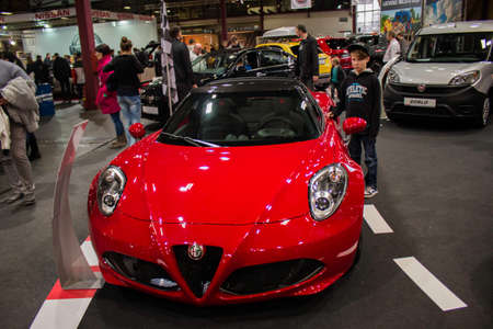 Alfa Romeo 4C Spiderのeditorial素材