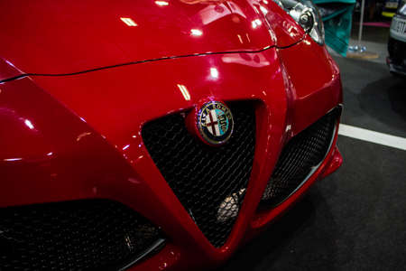 Alfa Romeo 4C Spider Grillのeditorial素材