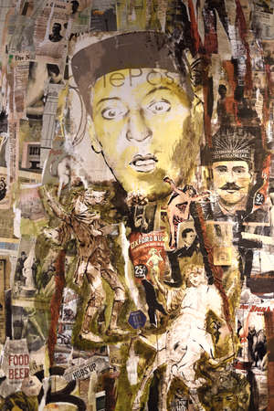 Street Wall Art at siam center pointの写真素材