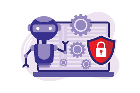 Industrial Cybersecurity illustration exclusive design inspirationのイラスト素材