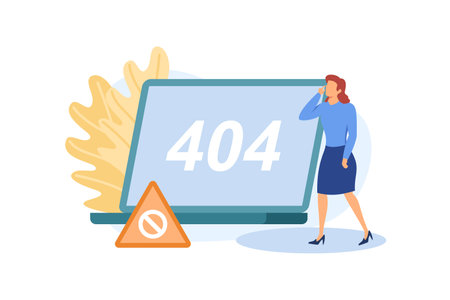 404 error illustration exclusive design inspiration