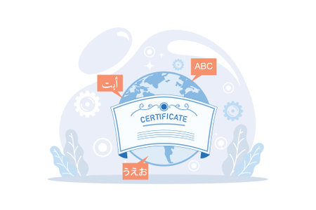 Vector quality control concept.  Stamp approval management production service.のイラスト素材