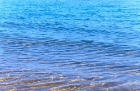Blue clear water.の写真素材